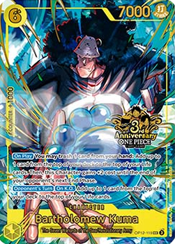 Bartholomew Kuma (OP12-119) [English] [Near Mint]