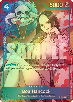 Boa Hancock (P-066) (V.2) [English] [Near Mint]
