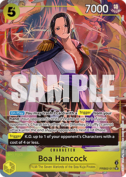 Boa Hancock (PRB02-017) (V.2) [English] [Near Mint]