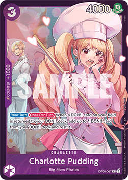 Charlotte Pudding (OP08-067) (V.2) [English] [Near Mint]