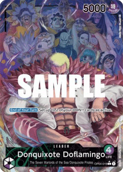 Donquixote Doflamingo (OP04-019) (V.2) [English] [Near Mint]