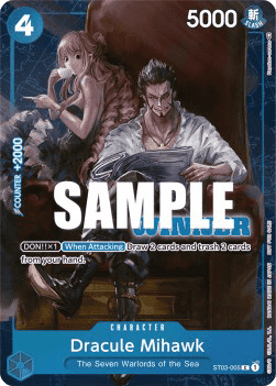 Dracule Mihawk (ST03-005) (V.2) [English] [Near Mint]