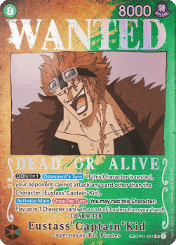 Eustass"Captain"Kid (OP01-051) [English] [Near Mint]