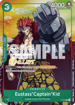 Eustass"Captain"Kid (P-003) (V.3) [English] [Near Mint]