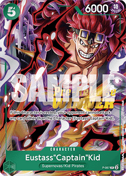 Eustass"Captain"Kid (P-067) (V.2) [English] [Near Mint]