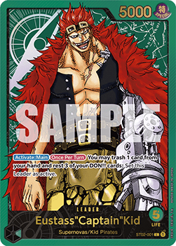 Eustass"Captain"Kid (ST02-001) [English] [Near Mint]