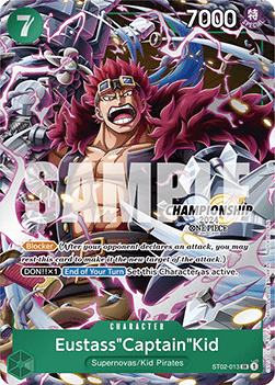 Eustass"Captain"Kid (ST02-013) [English] [Near Mint]