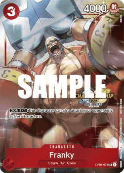 Franky (OP01-021) [English] [Near Mint]