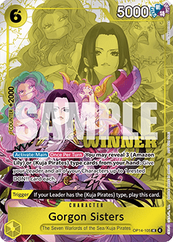Gorgon Sisters (OP14-105) (V.2) [English] [Near Mint]