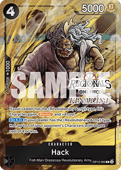 Hack (OP12-089) (V.2) [English] [Near Mint]