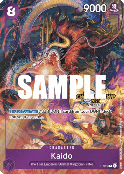 Kaido (P-010) [English] [Near Mint]
