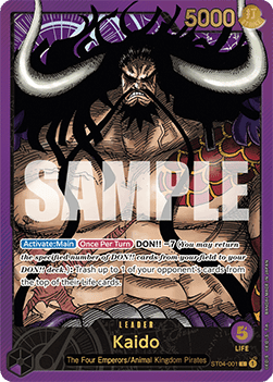 Kaido (ST04-001) [English] [Near Mint]