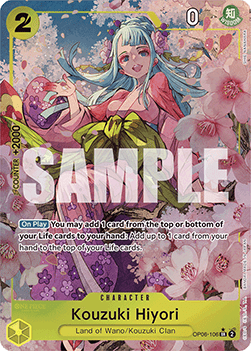 Kouzuki Hiyori (OP06-106) (V.2) [English] [Near Mint]