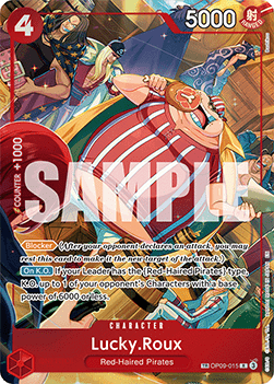 Lucky.Roux (OP09-015) [English] [Near Mint]