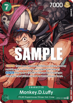Monkey.D.Luffy (OP02-041) (V.2) [English] [Near Mint]