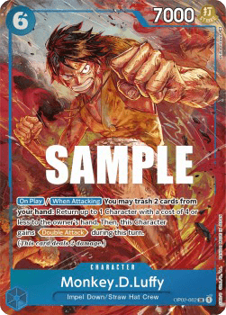 Monkey.D.Luffy (OP02-062) (V.2) [English] [Near Mint]