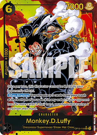 Monkey.D.Luffy (OP10-118) (V.2) [English] [Near Mint]