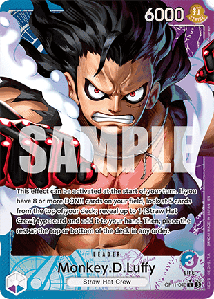 Monkey.D.Luffy (OP11-040) (V.2) [English] [Near Mint]