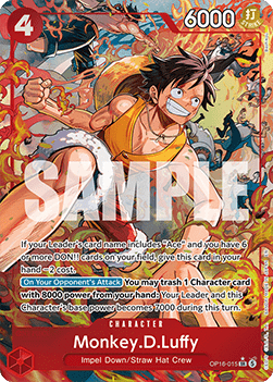 Monkey.D.Luffy (OP16-015) (V.2) [English] [Near Mint]