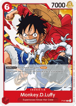 Monkey.D.Luffy (P-001) (V.2) [English] [Near Mint]