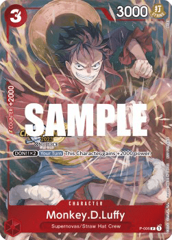 Monkey.D.Luffy (P-006) [English] [Near Mint]