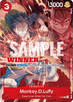 Monkey.D.Luffy (P-006) (V.2) [English] [Near Mint]