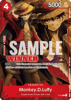 Monkey.D.Luffy (P-007) (V.2) [English] [Near Mint]