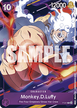 Monkey.D.Luffy (P-041) [English] [Near Mint]