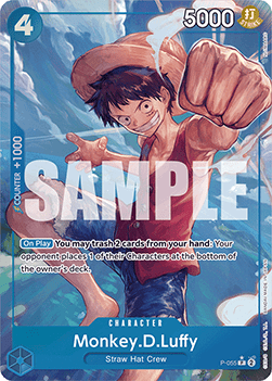 Monkey.D.Luffy (P-055) (V.3) [English] [Near Mint]