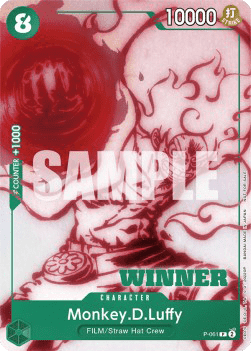 Monkey.D.Luffy (P-061) [English] [Near Mint]