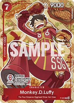 Monkey.D.Luffy (P-080) [English] [Near Mint]
