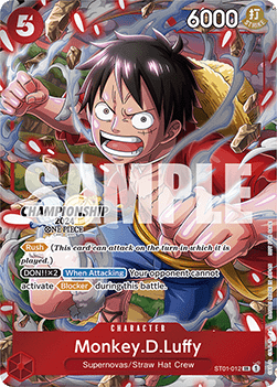 Monkey.D.Luffy (ST01-012) [English] [Near Mint]