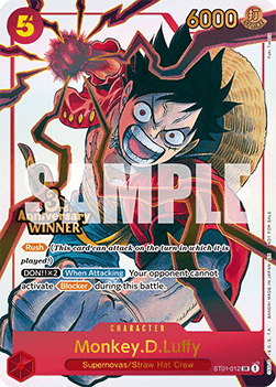 Monkey.D.Luffy (ST01-012) (V.1) [English] [Near Mint]