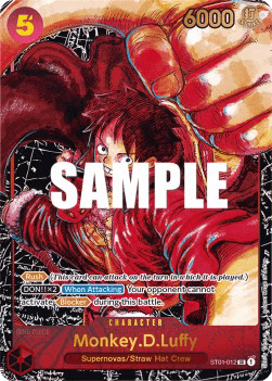 Monkey.D.Luffy (ST01-012) (V.1) [English] [Near Mint]