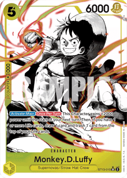Monkey.D.Luffy (ST13-015) (V.2) [English] [Near Mint]