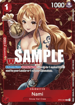 Nami (ST01-007) (V.3) [English] [Near Mint]
