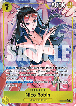 Nico Robin (EB03-055) (V.2) [English] [Near Mint]