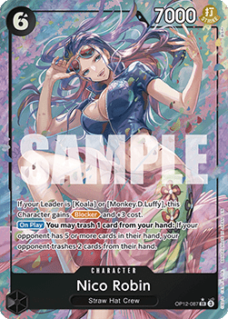 Nico Robin (OP12-087) (V.2) [English] [Near Mint]