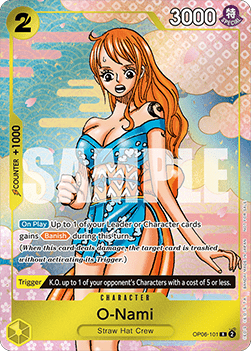O-Nami (OP06-101) (V.1) [English] [Near Mint]