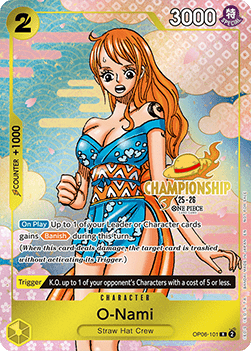 O-Nami (OP06-101) (V.4) [English] [Near Mint]