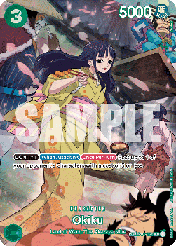 Okiku (OP01-035) [English] [Near Mint]