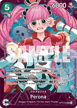 Perona (OP14-033) (V.1) [English] [Near Mint]