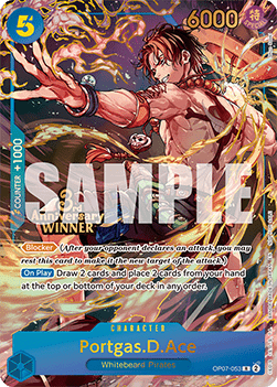 Portgas.D.Ace (OP07-053) (V.1) [English] [Near Mint]
