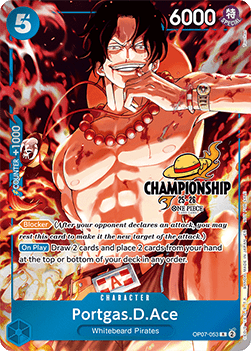 Portgas.D.Ace (OP07-053) (V.3) [English] [Near Mint]
