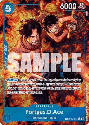 Portgas.D.Ace (OP08-052) [English] [Near Mint]