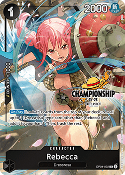Rebecca (OP04-092) (V.3) [English] [Near Mint]