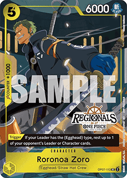 Roronoa Zoro (OP07-113) (V.3) [English] [Near Mint]