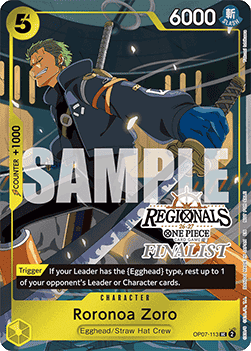 Roronoa Zoro (OP07-113) (V.4) [English] [Near Mint]