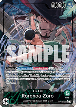 Roronoa Zoro (OP12-020) (V.2) [English] [Near Mint]