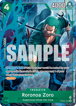 Roronoa Zoro (PRB02-006) (V.2) [English] [Near Mint]